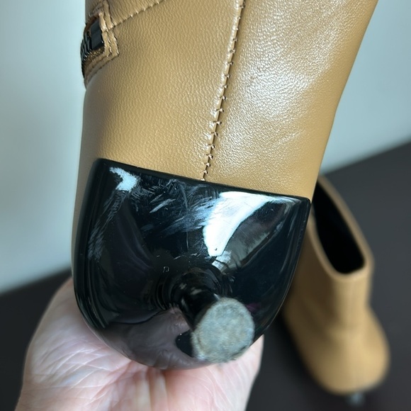 RAG and BONE Rio leather ankle boots Light Brown Pointed Toe Shoe Size 38 US 8 - Picture 14 of 16